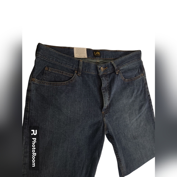 Lee Men's Regular Straight 5-Pocket Jeans - Tinted Midshade Size 36 X 30 - Picture 7 of 11